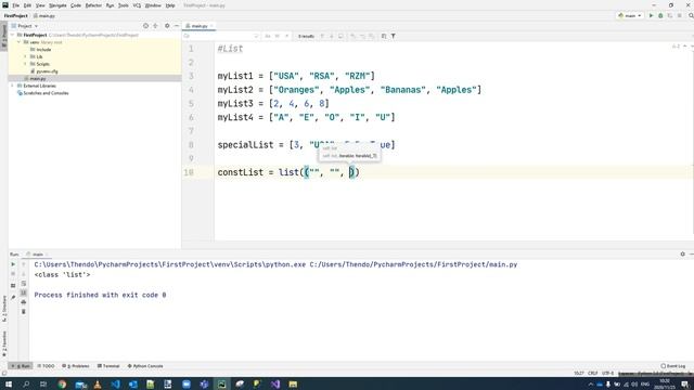 Lesson 10 Python List Part 1 смотреть онлайн