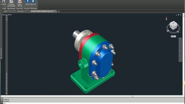 OBJ Importer For AutoCAD смотреть онлайн