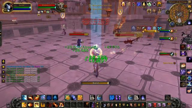 Temple Of Kotmogu Battleground Fire Mage - WoW 6.2.4 PvP #112 смотреть онлайн