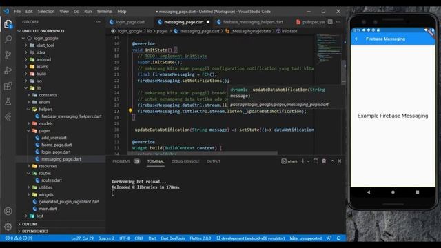 Flutter #13 | Flutter Firebase Messaging | Flutter Cloud Messaging | FCM смотреть онлайн