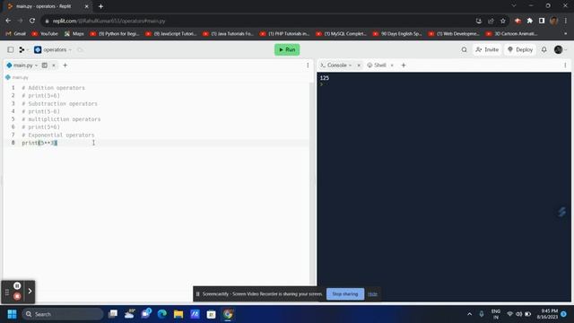 operators in python || Python operators || Python main operators kya hota hai || смотреть онлайн