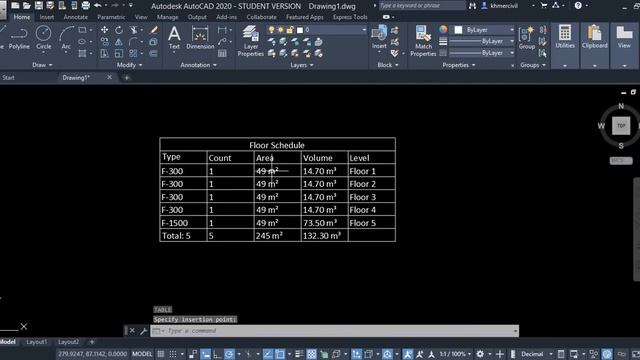 Link Data from excel to AutoCAD by Khmer Knowledge смотреть онлайн
