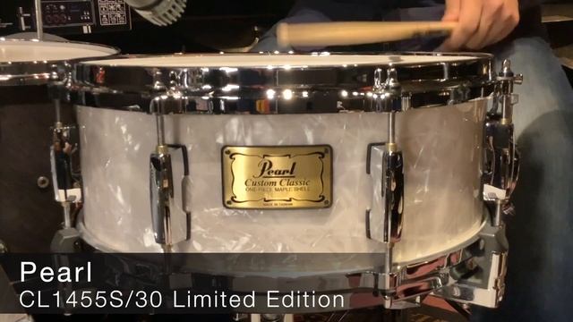 Pearl CL1455S/30 Custom Classic 30th Anniversary Limited Edition 14"x5.5"【浜松の楽器店 SONIX・1Fドラム専門フロア】 смотреть онлайн