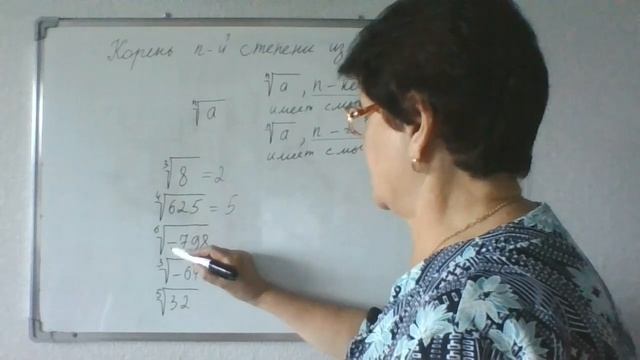 Корень n-й степени. Алгебра 9 класс.