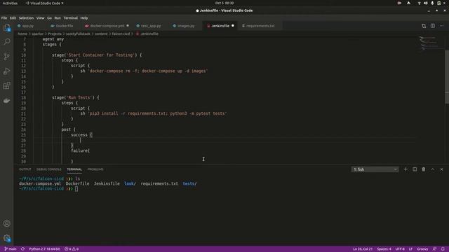 How to Make a DevOps CICD Pipeline in Jenkins - building, testing, & pushing with Docker! смотреть онлайн