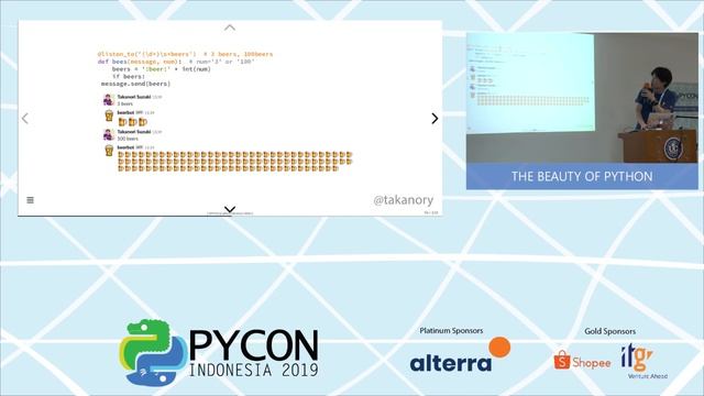 PyCon ID 2019 | Takanori Suzuki - Automate the Boring Stuff with Slackbot смотреть онлайн