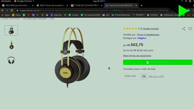 Review Do Fone AKG-K99 Perception (K92)