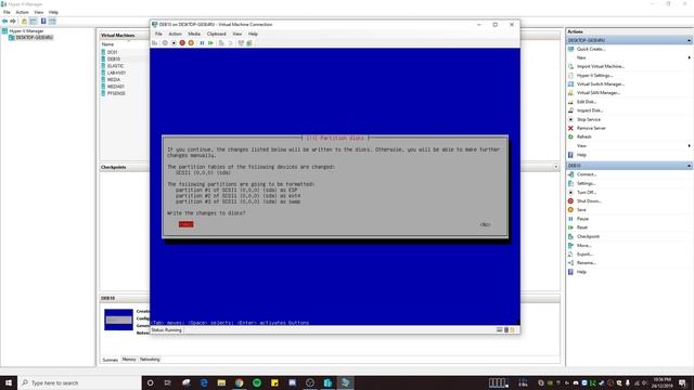 Installing Debian 10 on Hyper-V!! Simple Installation and Setup Guide. смотреть онлайн