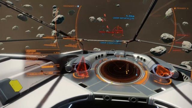 Elite Dangerous PvP: Screaming Eagles sparring with friends (5 vs 6) смотреть онлайн