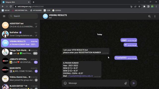 Full Stack Telegram Bot Project смотреть онлайн