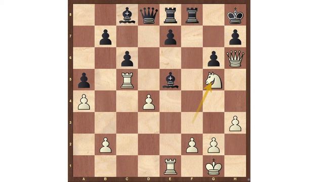 Красивая комбинация в шахматах смотреть онлайн