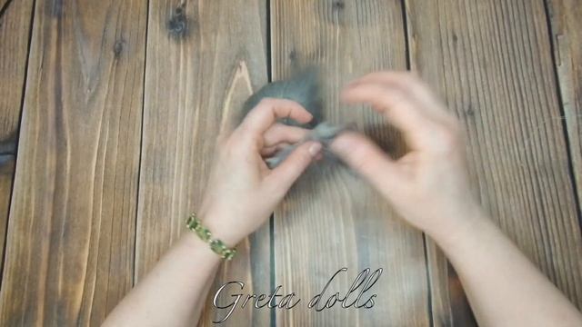 ВОЛОСЫ ИЗ МЕХА. КУКЛА ИЗ КАПРОНА ДЛЯ НАЧИНАЮЩИХ. смотреть онлайн