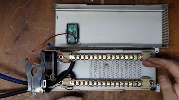 Самодельная нагрузочная вилка из подручных материалов