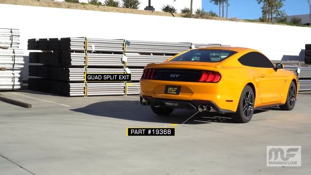 [SOUND CLIP] MagnaFlow 2018 - 2021 Mustang GT Cat-Back Exhaust System смотреть онлайн
