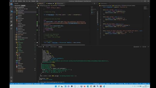How to stop NODE from returning Massive Error Object? - Try... Catch смотреть онлайн
