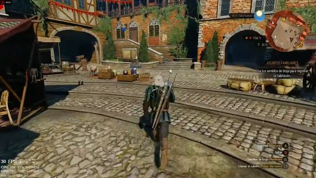 Witcher 3 A8 7600 CPU test novigrad RX 460 смотреть онлайн