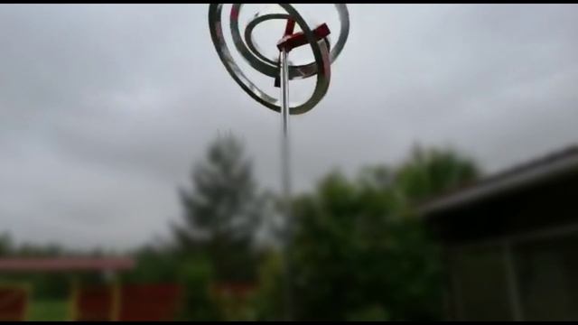 Contact. Kinetic Wind Sculpture.