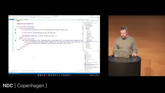 Building beautiful Blazor apps with Tailwind CSS - Chris Sainty - NDC Copenhagen 2022 смотреть онлайн