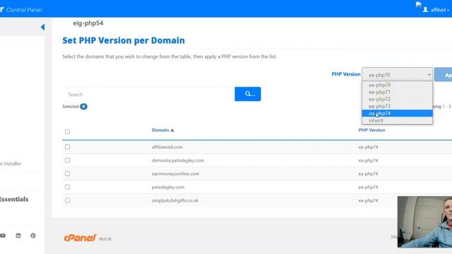 How To Update PHP Version with MultiPHP Manager - HostGator cPanel смотреть онлайн