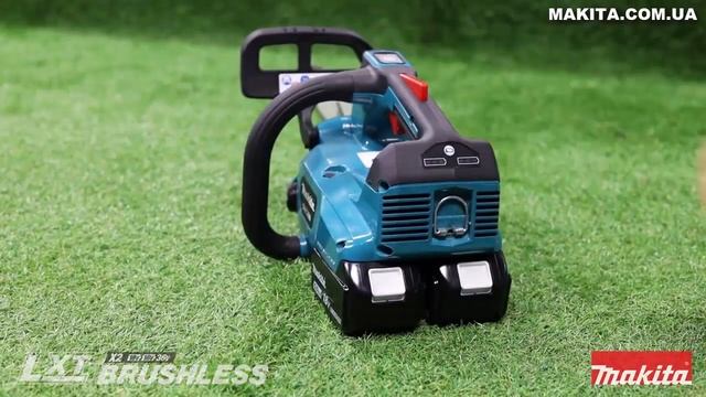 Аккумуляторная цепная пила Makita DUC356 смотреть онлайн