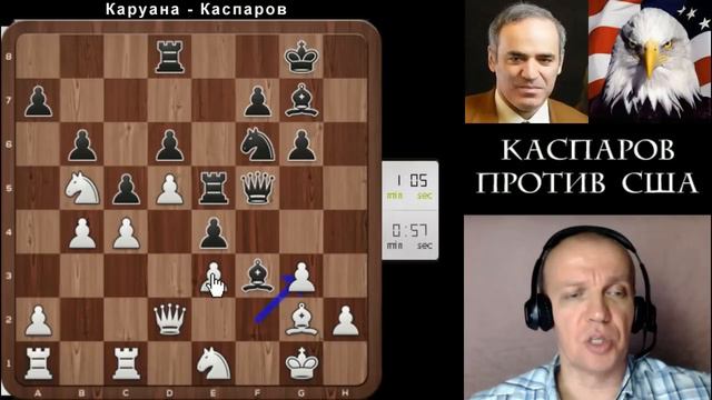 Каруана - Каспаров. Сент-Луис 2016, 18 тур смотреть онлайн