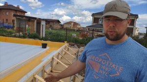 Монтаж плиты УШП (Утепленная шведская плита)