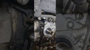 замена сальника коленчатого вала со стороны ремня грм Ford Focus 1.8
