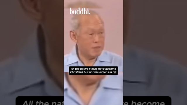 Lee Kuan Yew on Ancient Civilizations (India and China) and Christian Conversions | Buddhi смотреть онлайн