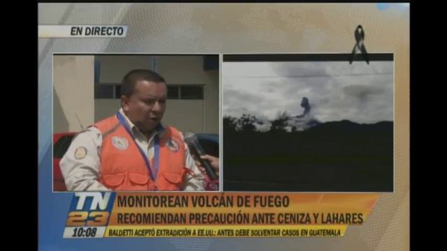 Actividad del Volcán de fuego смотреть онлайн