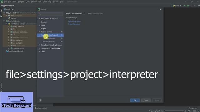 how to check python version in PyCharm| 5 sec смотреть онлайн