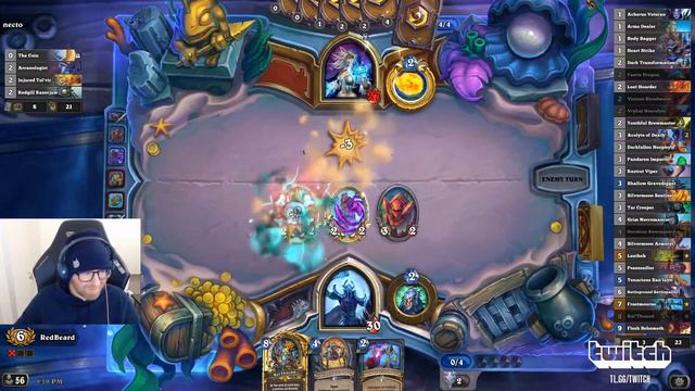 TRIPLE Legendary Death Knight - Full Run - Hearthstone Arena смотреть онлайн
