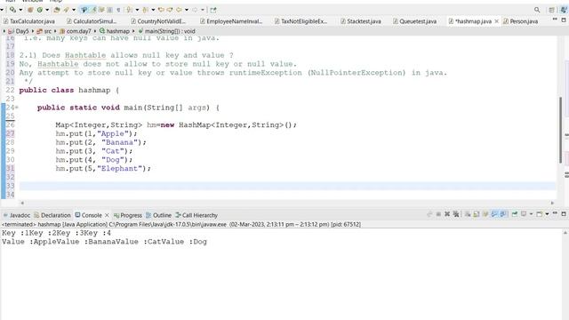 hashmap in java | hashmap with program | java tutorials | mahaprabu codes смотреть онлайн