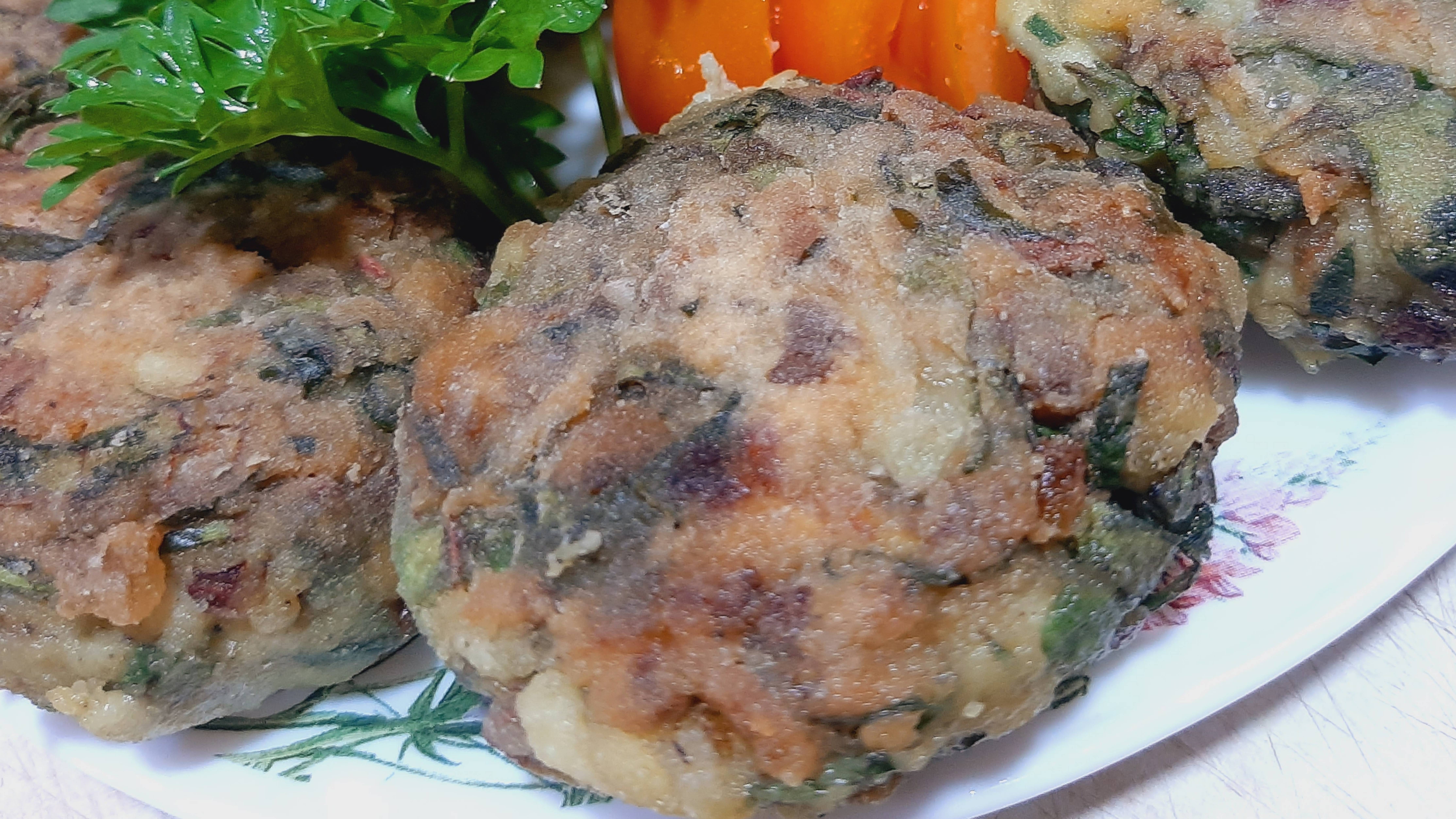 Котлеты из свекольной ботвы, вариант 2