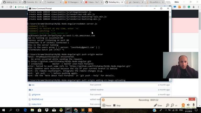 Git Tutorial - Part 7 - Merging Conflicts Explained смотреть онлайн