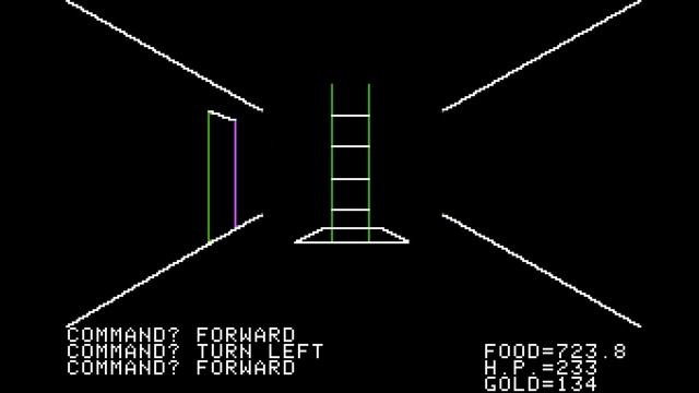 Akalabeth World of Doom Прохождение (1979) смотреть онлайн