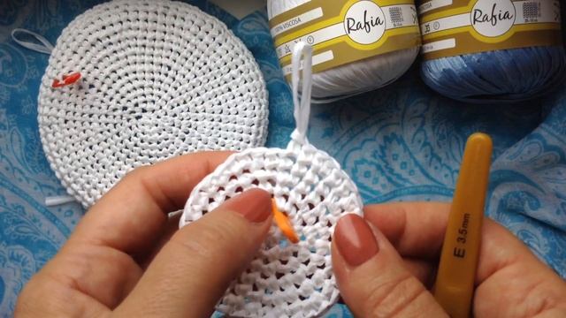 Вяжем шляпу из Рафии Мастер класс для начинающих смотреть онлайн