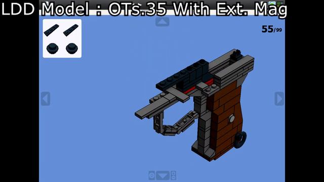 LEGO Pistol - Makarov PM and OTs 35 with Extended Mag ( Makarov PM V.2 ) смотреть онлайн