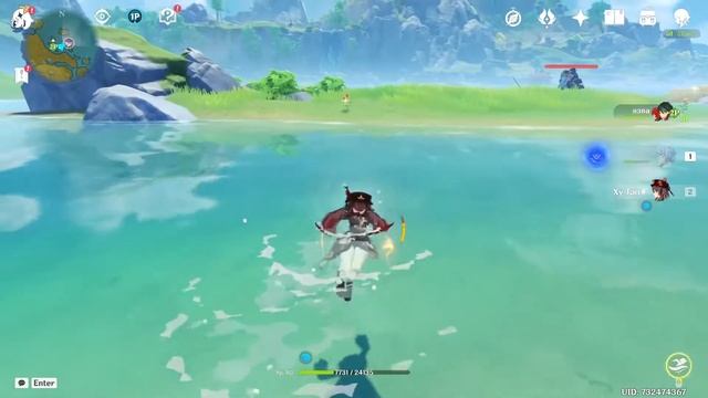 GENSHIN IMPACT - ИГРА НА 45 РАНГЕ ПРИКЛЮЧЕНИЙ)