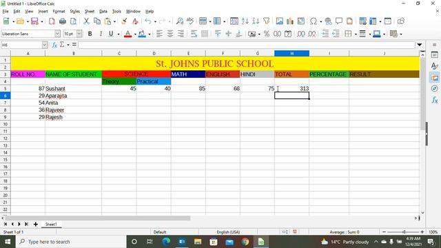 LIBRE OFFICE CALC SPREADSHEET PRACTICAL CLASS (CCC) смотреть онлайн