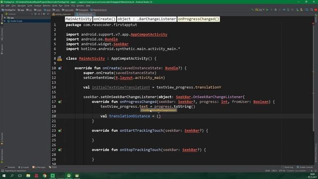 Make Your First Simple Android App with Kotlin (Android Kotlin Tutorial for Beginners) смотреть онлайн