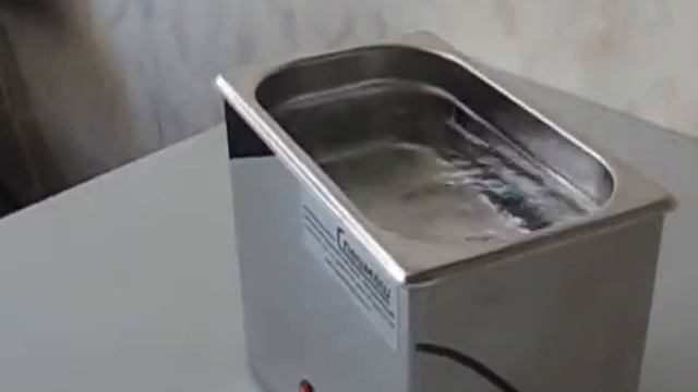 Кавитация в ванне стандартной модификации Спецмаш смотреть онлайн