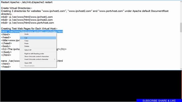 How To Setting Up IP and Port Based Virtualhost in Apache смотреть онлайн