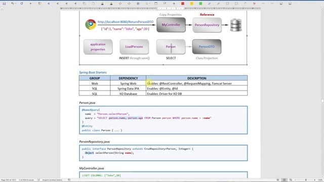 Spring Boot - Database: 8.5.15 JPQL - @NamedQuery - Projection - Object[] to DTO смотреть онлайн
