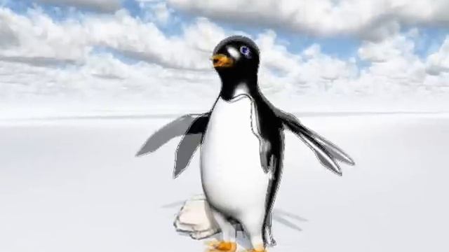 Penquin 3D Model -Sculpted In 3DCoat ; Animated In Vue 8 Esprit смотреть онлайн