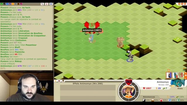 Un coup de Lopo Titanesque - PVP Dofus Retro смотреть онлайн