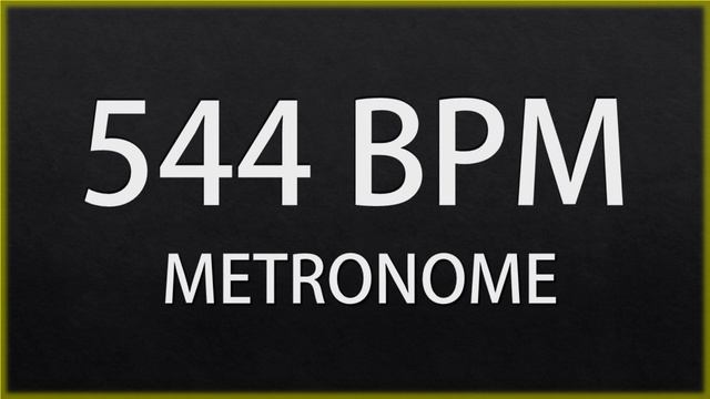 544 BPM - METRONOME смотреть онлайн