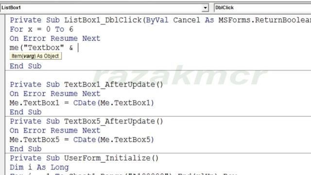 Listbox Transaction Reconciliation Userform Excel VBA смотреть онлайн