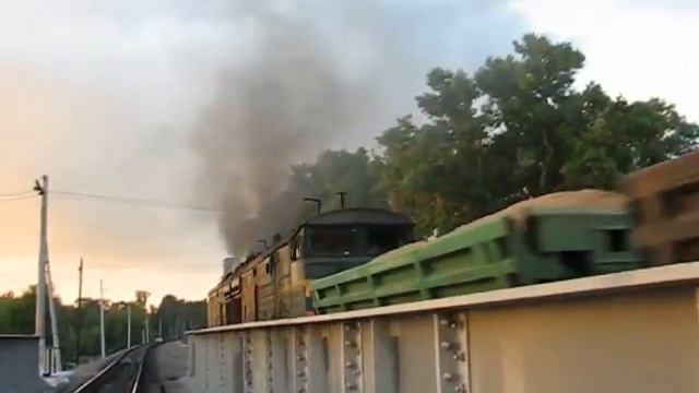 2ТЭ10М в Москве\2TE10M in Moscow смотреть онлайн