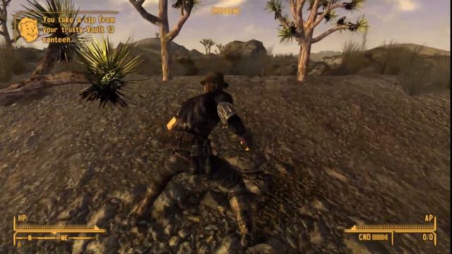 Fallout: New Vegas - Getting to New Vegas before Level 2 - Hardcore dash смотреть онлайн