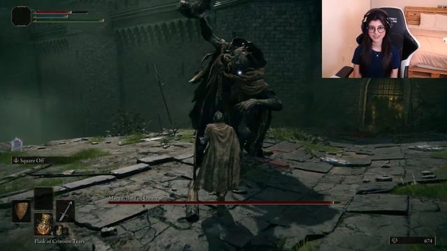 Encountering Margit, the Fell Omen! | Elden Ring - Part 3 | Kaeyara смотреть онлайн